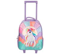 Depesche 12615 Ylvi - Trolley avec roulettes LED Clignotantes, Valise pour Enfants avec poignée télescopique, env. 38 x 30 x 16 cm