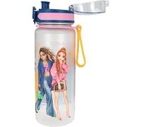 Depesche 12636 TOPModel City Girls-Gourde avec Impression de la Skyline, Couvercle Flip-Top, contenance env. 700 ML, Noir