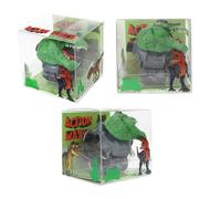 Depesche 12637 Dino World projecteur pour enfants, en gris avec motif T-Rex et dessin, montre digitale avec affichage de la date, pile incluse, Grey