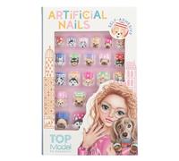Depesche 12654 TOPModel City Girls - Faux ongles autocollants dans de nombreux designs et motifs - 24 ongles artificiels de différentes tailles