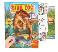 DEPESCHE 12752 ALBUM CREATE YOUR DINO ZOO, CAHIER MOTIFS DE DINOSAURES