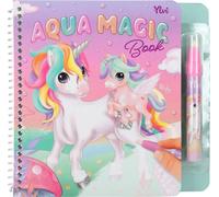 Depesche 12802 Ylvi - Aqua Magic Livre à colorier avec des motifs de princesses cachés, livre créatif avec 5 pages à colorier à nouveau et un crayon à eau
