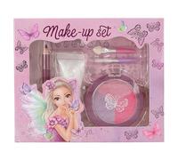 Depesche 12877 TOPModel Fairy Love - Kit de Maquillage pour Enfants avec Ombre à paupières, Crayon de Maquillage, Gel Scintillant, Pochoir et Bien Plus Encore.
