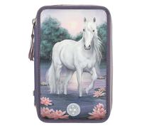 Depesche Miss Melody 12947 – 3 compartiments, rempli, LED – Violet Water Lili