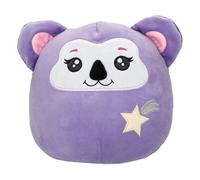 Depesche 13041 Ylvi Swoppies - Peluche Koala en Lilas, avec Effet Lumineux, étoile filante et Oreilles Rondes, Peluche d'environ 20 cm