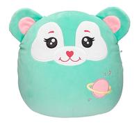 Depesche 13047 Ylvi Swoppies - Ours en Peluche Turquoise, avec Effet Lumineux, Petite planète et Oreilles Rondes, Peluche d'environ 30 cm