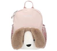 Depesche 13128 Princess Mimi Milo - Sac à Dos en Rose, avec Motif de Chien, Oreilles Tombantes et Peluche, Sac avec Bretelles réglables