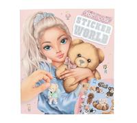 Depesche 13209 TOPModel Team Teddy Livre d'autocollants avec 20 Pages de Fond illustrées à Personnaliser soi-même, avec 3 Autocollants Double Face