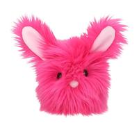 Depesche 13261 Snukis - Peluche Lapin en Rose, avec de Longues Oreilles, Peluche d'environ 18 cm avec Une Petite Queue Blanche