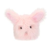Depesche 13264 Snukis Lapin en Blush, avec de Longues Oreilles, Peluche d'environ 18 cm avec Une Petite Queue Blanche, Multicolour, Taille Unique