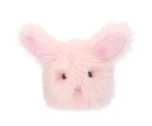 Depesche 13264 Snukis - Peluche Lapin en Blush, avec de Longues Oreilles, Peluche d'environ 18 cm avec Une Petite Queue Blanche