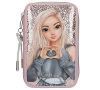 Depesche 13293 TOPModel My BFF Filled 2-Compartment Pencil Case in Pink, with Mo