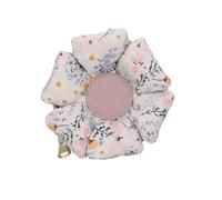 Depesche 13311 TOPModel Summer Feeling Petit sac à bandoulière en forme de fleur, avec motif modèle et patchs colorés, sac à main avec sangle réglable, lilas, s, Décontracté