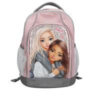 Depesche 13316 TOPModel My BFF - Schoolrugzak in roze en grijs, met modelmotief