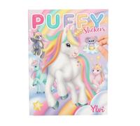 Depesche 13353 Ylvi - Livre d'autocollants avec 16 pages de fond détaillées à décorer, autocollants papier et Puffy inclus