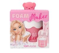 Depesche 13505 TOPModel - Mousseuse Beauty and Me, en Rose et Blanc, avec Motif Ourson, pour Faire mousser Le Savon et Le Gel nettoyant