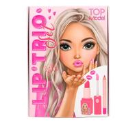 Depesche 13572 TOPModel - Set de gloss Beauty and Me, avec crayon à lèvres, rouge à lèvres et gloss dans les tons roses, petit guide de maquillage inclus