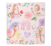 Depesche 13577 Princess Mimi-Dress Me Up Livre 24 Pages pour créer des Tenues de Princesse, y Compris 10 Feuilles d'autocollants, Papier, Multicolored, Taille Unique