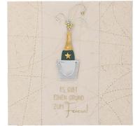 Depesche 13593.12 Paper Love Carte de vœux d'anniversaire pliante avec inscription assortie et designs colorés, sans texte à l'intérieur, carte pliante avec enveloppe