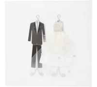 Depesche 13593.49 Carte pliante en papier avec inscription assortie et motifs colorés, sans texte à l'intérieur, carte pliante avec enveloppe