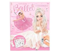 Depesche 13610 TOPModel Stickerworld Ballet - Livre d'autocollants avec 20 Pages de Fond à Coller, y Compris 3 Doubles Pages d'autocollants de vêtements et d'accessoires