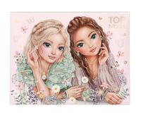 Depesche Boîte à papeterie TOPModel Summer Feeling 13614 - rose, motif floral, papier, crayons