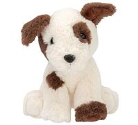 Depesche 13766 TOPModel Fur Ever Friends - Peluche Chien Bobby, avec Fourrure Douce en crème et Marron, Peluche d'environ 16 cm
