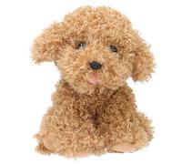 Depesche 13863 TOPModel Fur Ever Friends - Doudou Chien Holly, avec Fourrure bou en Marron Clair, Peluche de 16 cm env.