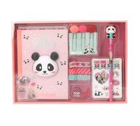 Depesche TOPModel Create Your Diary 13904 - Set journal intime rose, panda 3D, autocollants