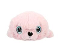 Depesche 13906 Princess Mimi Robby Peluche Robby avec fourrure douce rose et yeux bleus scintillants, env. 30 cm