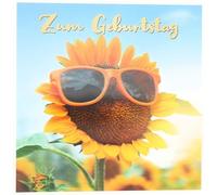 Depesche 14001-038 - Carte de vœux 3D avec musique, carte d'anniversaire amusante avec motif coloré, inscription assortie et texte à l'intérieur