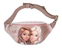 Depesche 14015 TOPModel Dots - Sac bandoulière Rose, avec Motif Mannequin et Paillettes, Sac à bandoulière avec Sangle réglable