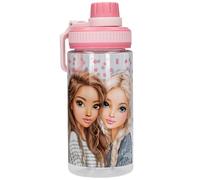 Depesche 14017 TOPModel Dots - Gourde Transparente aux Couleurs acidulées, avec Motif Licorne, Bouchon et poignée, capacité d'environ 500 ML
