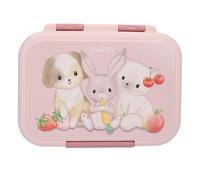 Depesche Gamelle Princess Mimi 0414030 – 1 L, PP, silicone, inox – Rose