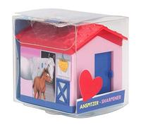 Depesche 3931 Taille-crayon pour chevaux Miss Melody 4,5 x 4,5 x 3,7 cm, multicolore - version allemande