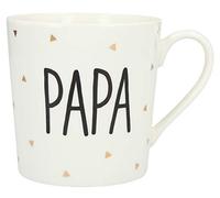 Depesche 5909.002 Tasse avec Anse en Porcelaine 300 ml Inscription Papa