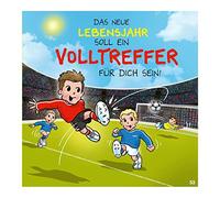 Depesche Carte de vœux musicale humoristique avec inscription en allemand et texte à l'intérieur - 17 x 16,5 cm