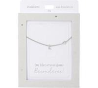 Depesche Collier pour femme avec pendentif en forme de cœur, argenté ou doré, réglable de 42 à 47 cm, disponible en différentes variantes avec symboles, lettres ou signes du zodiaque, Filigran, Acier