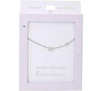 Depesche Collier pour femme avec pendentif en forme de cœur, argenté ou doré, réglable de 42 à 47 cm, disponible en différentes variantes avec symboles, lettres ou signes du zodiaque, Filigran, Acier
