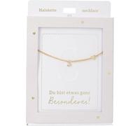 Depesche Collier pour femme avec pendentif en forme de cœur, argenté ou doré, réglable de 42 à 47 cm, disponible en différentes variantes avec symboles, lettres ou signes du zodiaque, Filigran, Acier
