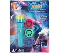 Depesche Lampe Torche Dino World Monster Cars 5668 - avec 24 Effets d'image - Lampe de Poche Pratique Qui Peut projeter des Images de l'espace, à Piles - Multicolore