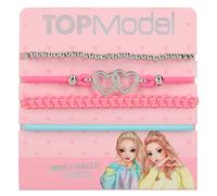 Depesche- Lot de Bracelets et élastiques à Cheveux TOPModel Assortis, 8553