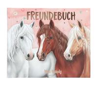 Depesche Miss Melody 13938 Livre d'amitié en Rose, avec Motif Cheval, Livre d'amitié avec 108 Pages à écrire et à décorer