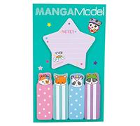 Depesche Papier Note Auto-adhésif Sticky Notes Manga odel, Assorties