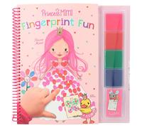 Depesche Princess Mimi -Fingerprint Fun Coloring Book for Kids aged 4 and up, In