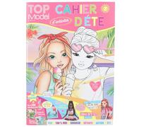 Album coloriage - TOP Model - Cahier d'activités d'été - 64 pages - + de 100 autocollants - 29.7 x 21 cm