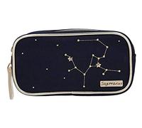Depesche TOPModel 10861-033 Trousse de Maquillage Bleu foncé avec Le Constellation Sagittarius (Sagittarius) env. 19 x 10 x 5,5 cm