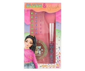 Depesche TOPModel 12750 Kit de Maquillage avec Pinceau et Blush