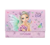 Depesche TOPModel Fairy Love 12974 Lot de papier à lettre violet avec motif modèle et papillons + 24 feuilles à lettres en 3 designs et 18 enveloppes