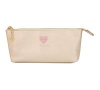 Depesche TOPModel Glamshine 10653 Trousse avec Surface Brillante Crème/doré env. 24 x 11 x 4,5 cm